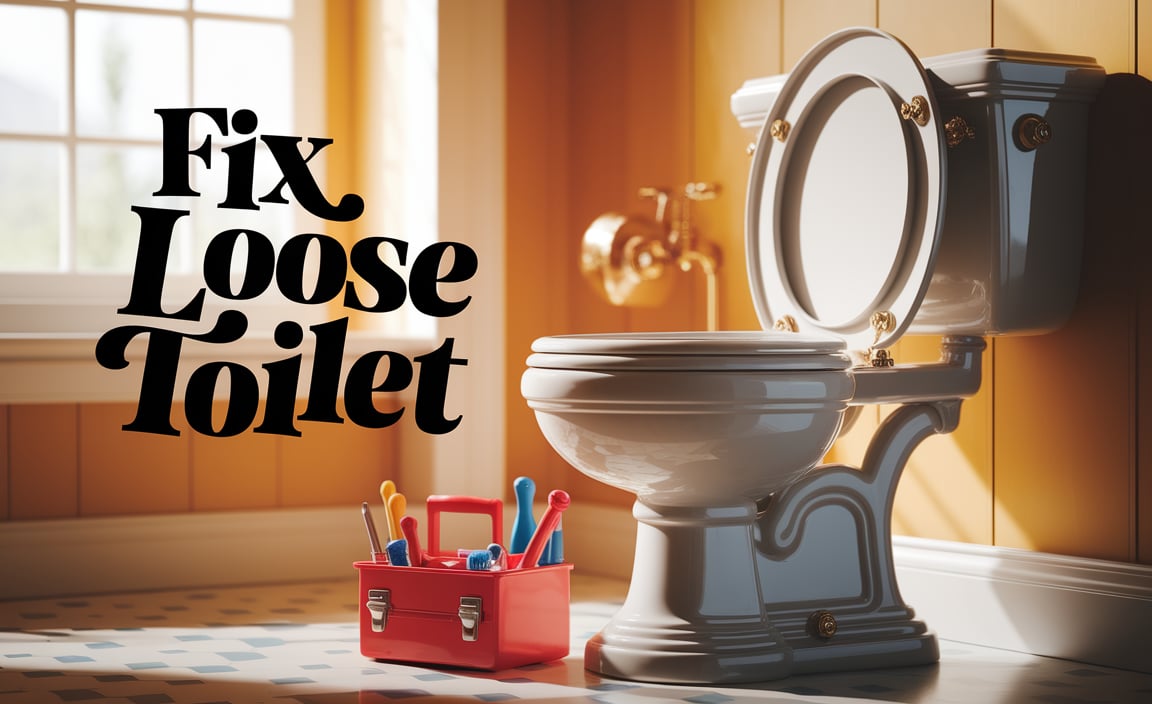 Fix Loose Toilet