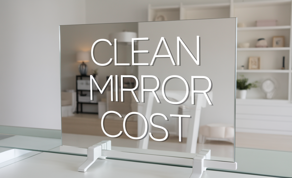 Clean Mirror Cost