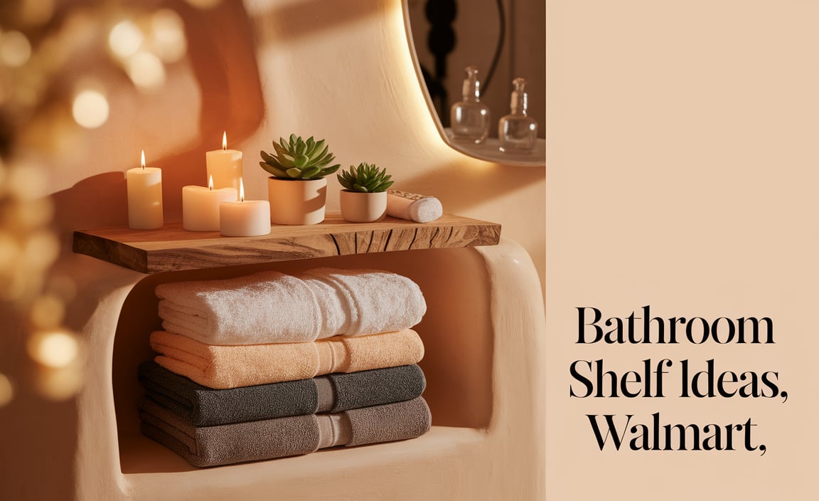 Bathroom Shelf Ideas Walmart: Genius & Affordable - Bathroom Wiki