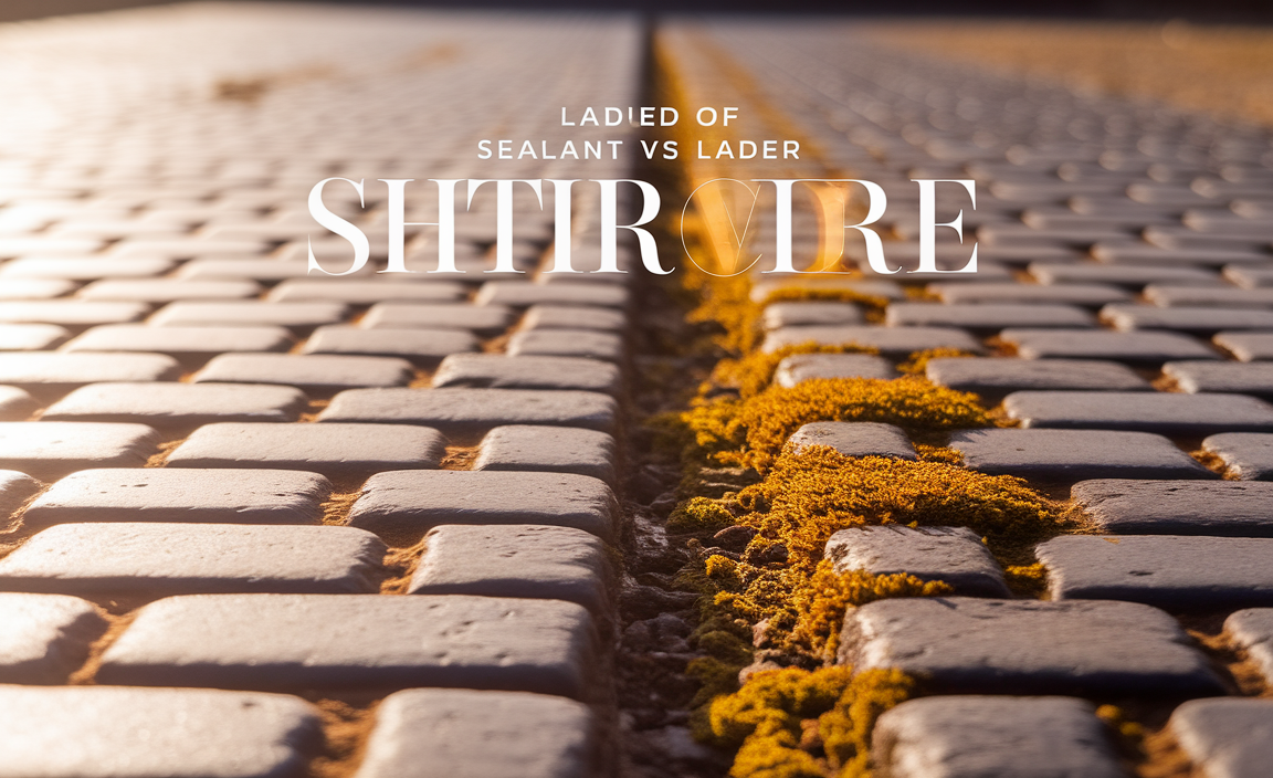 layout of sealant vs alternative